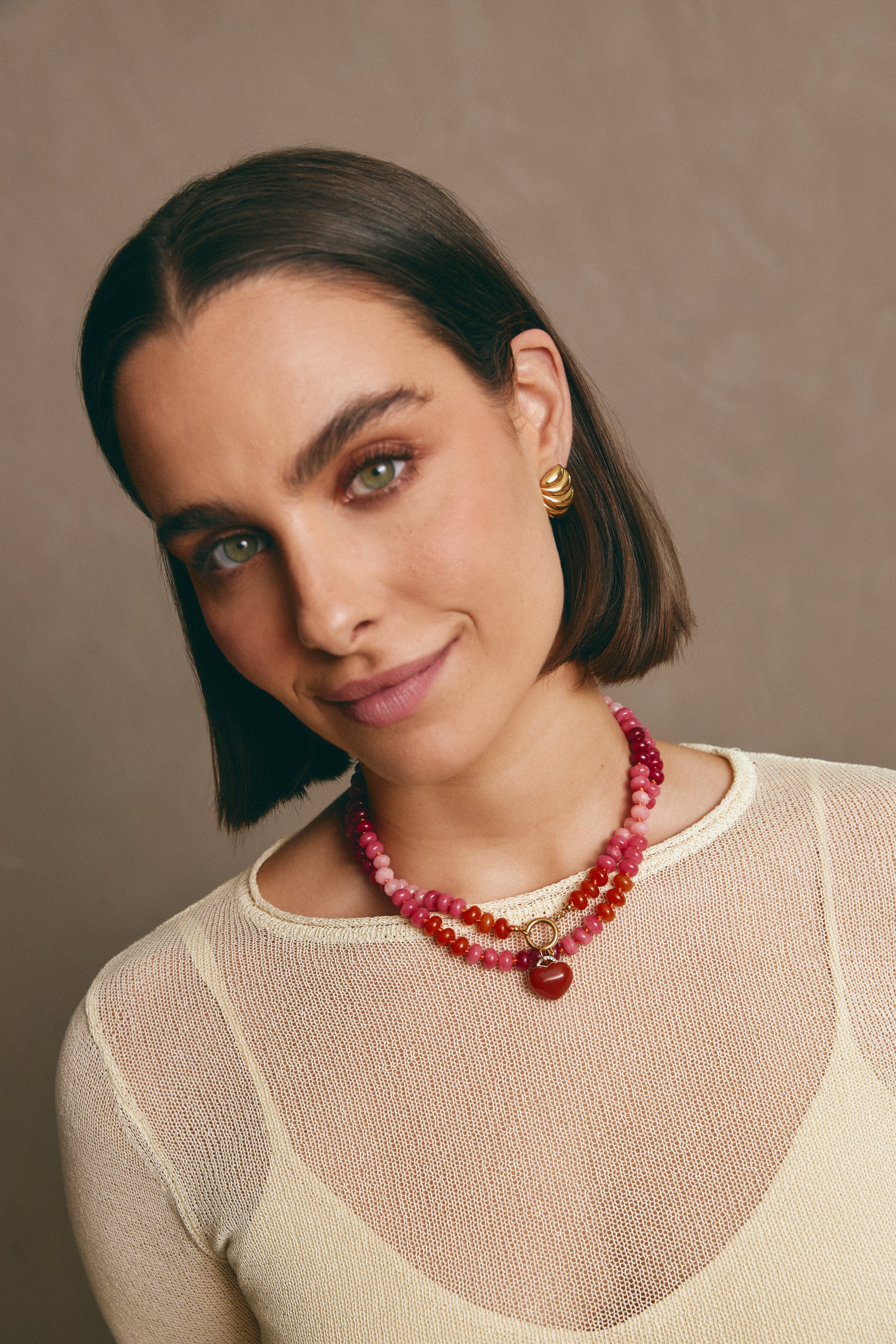ROSANOVA Pink Necklace