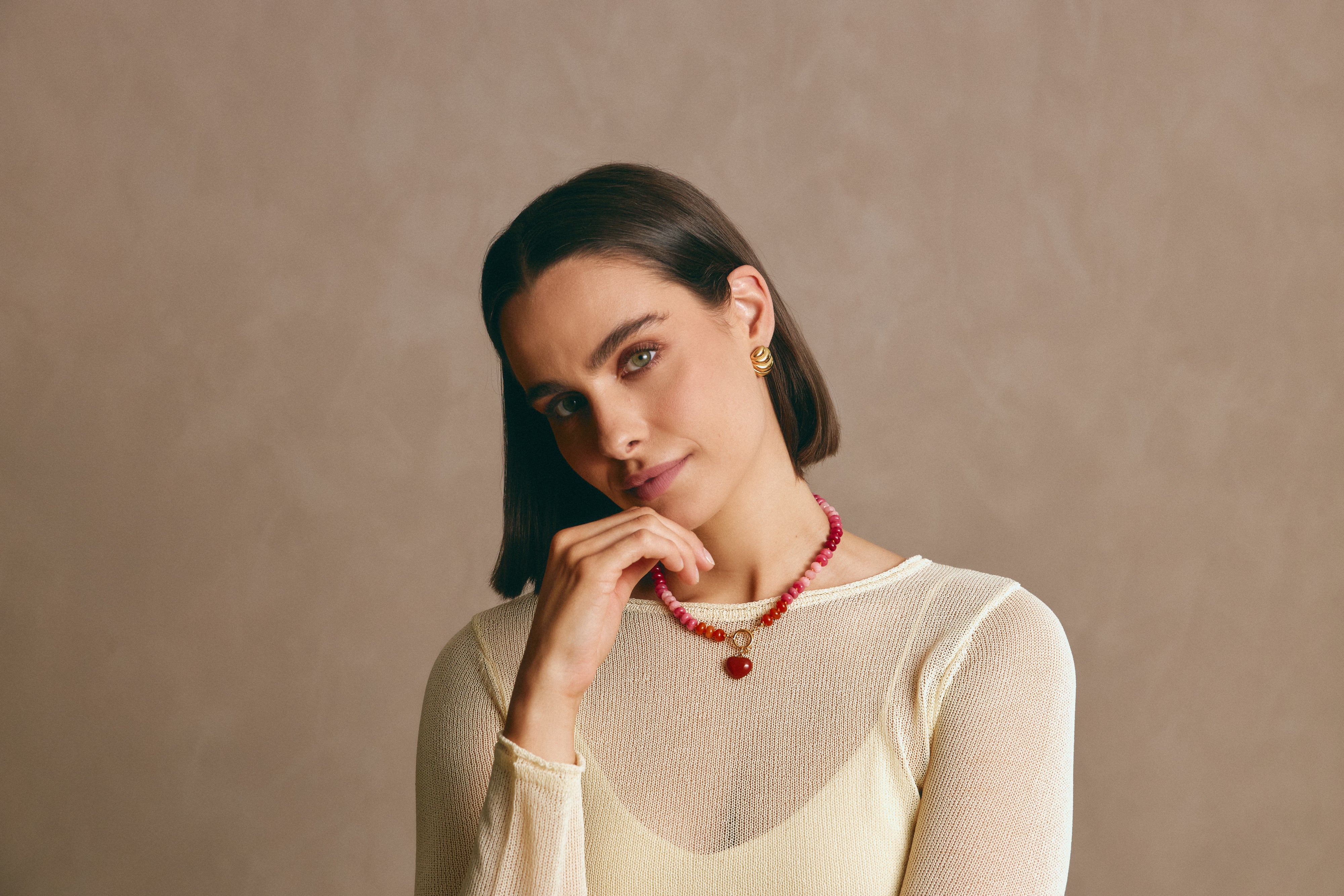 ROSANOVA Pink Necklace