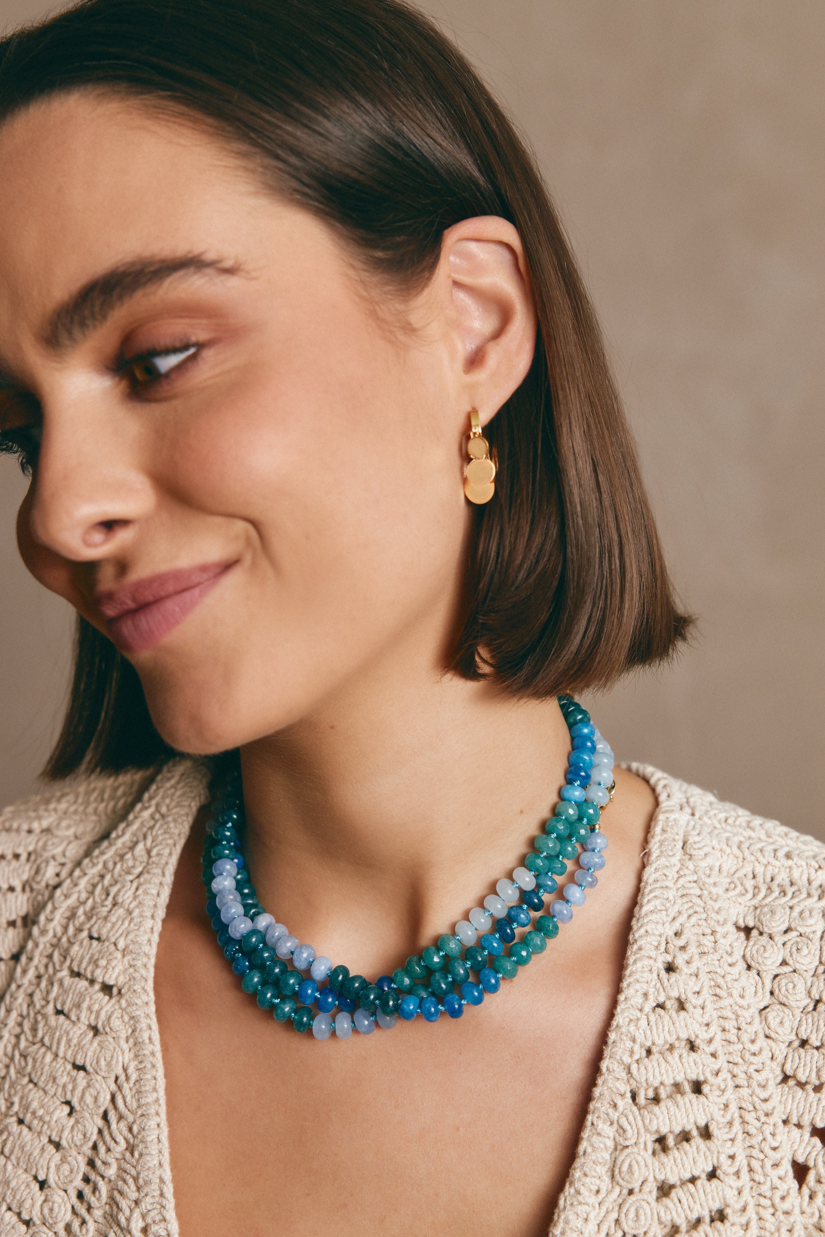 BLUNOVA Blue Necklace