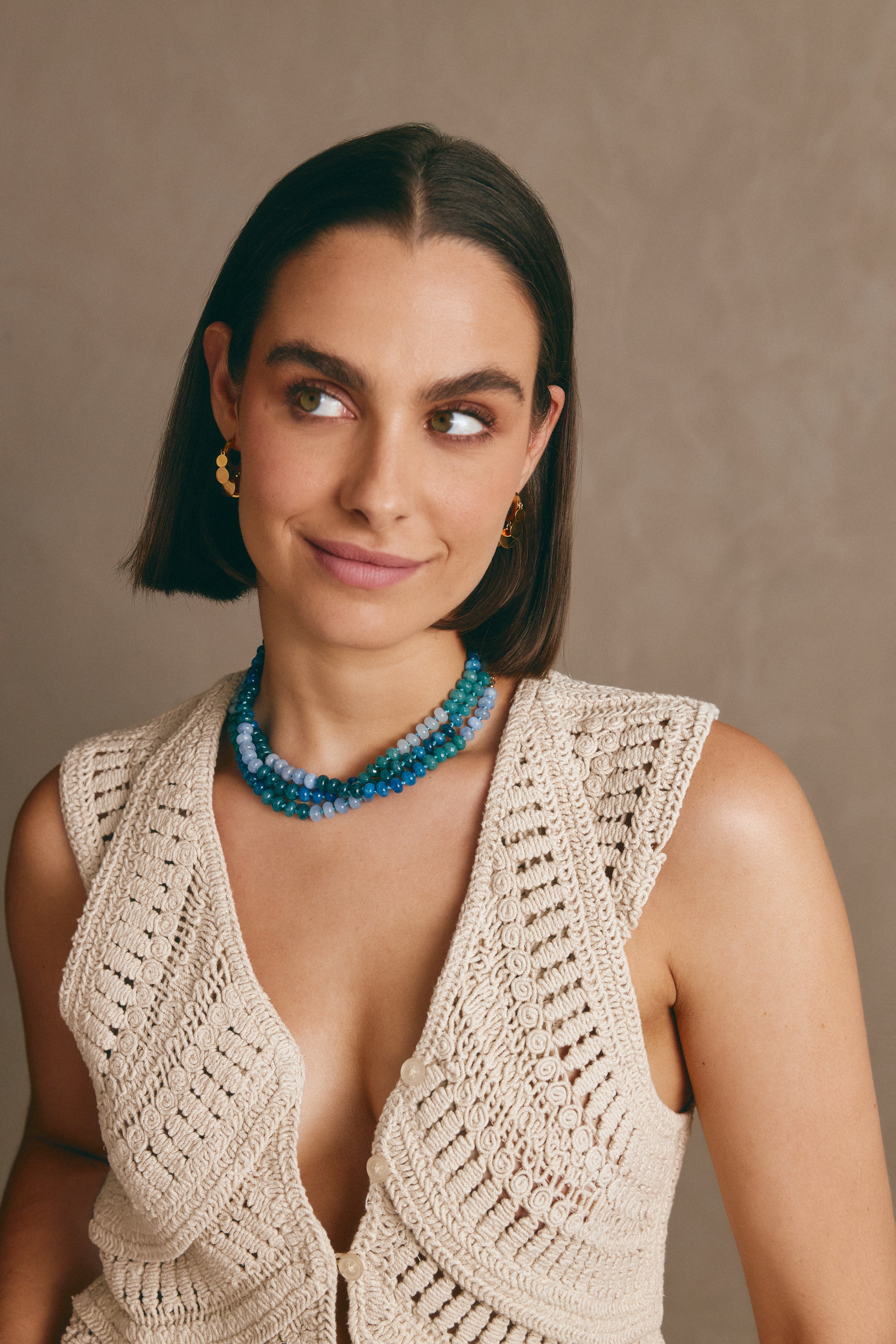 BLUNOVA Blue Necklace