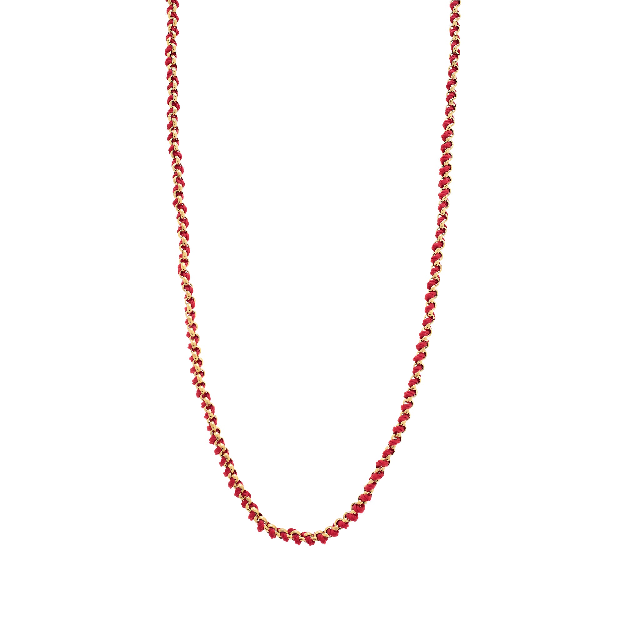 AMÉLIE Necklace -Red & Gold-