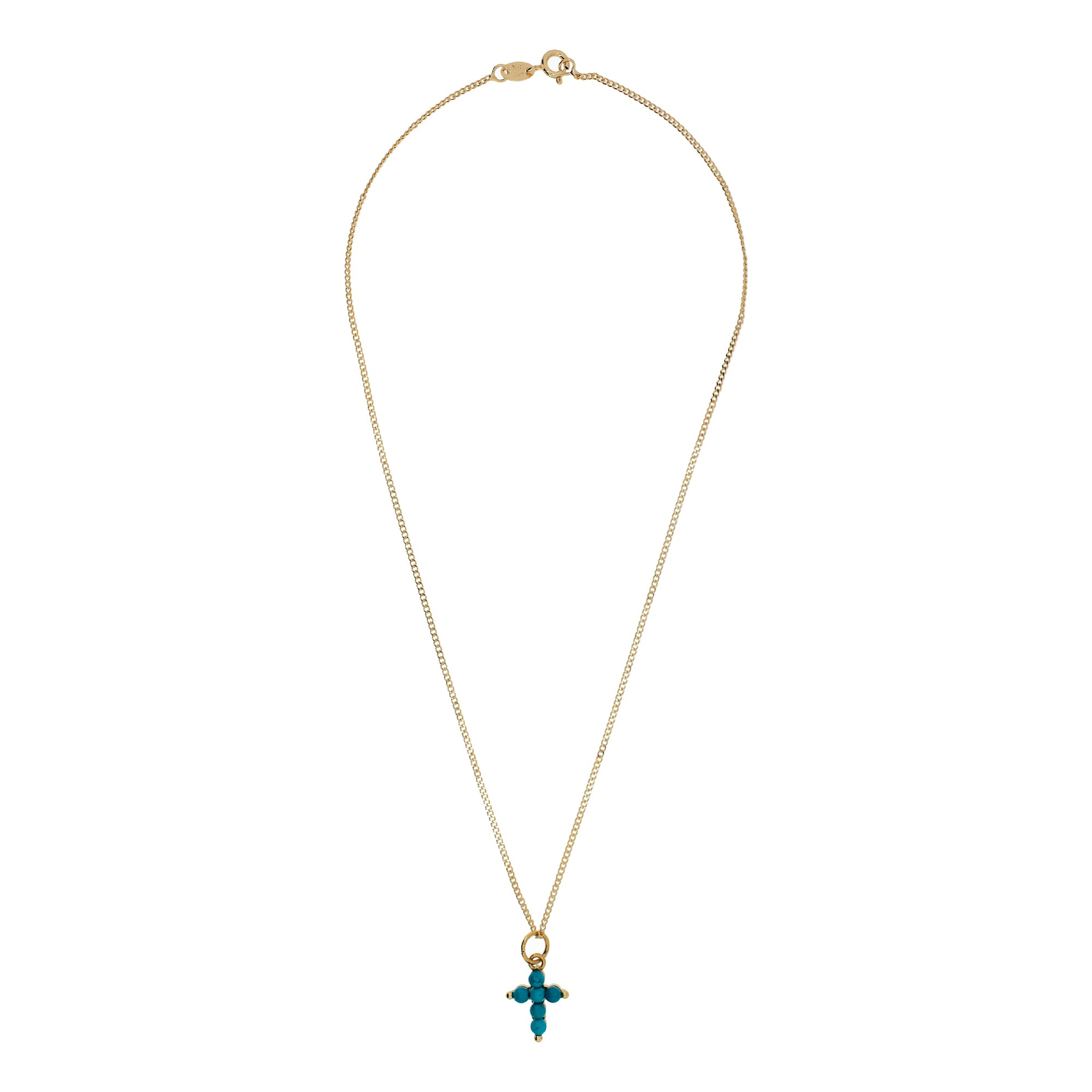 TINY CROSS Turquoise