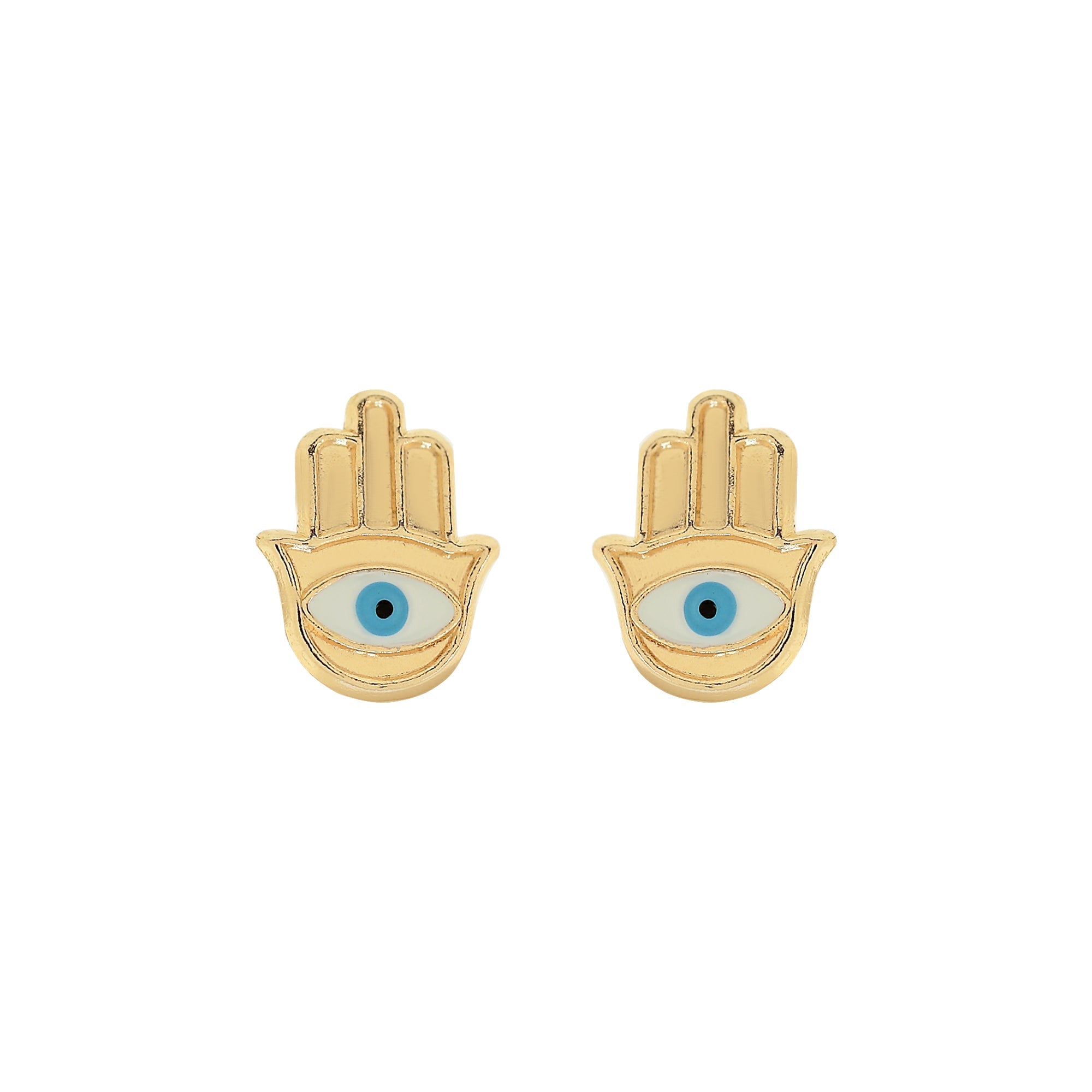 'ELLA' HAMSA & EYE EARRINGS - Ibiza Passion