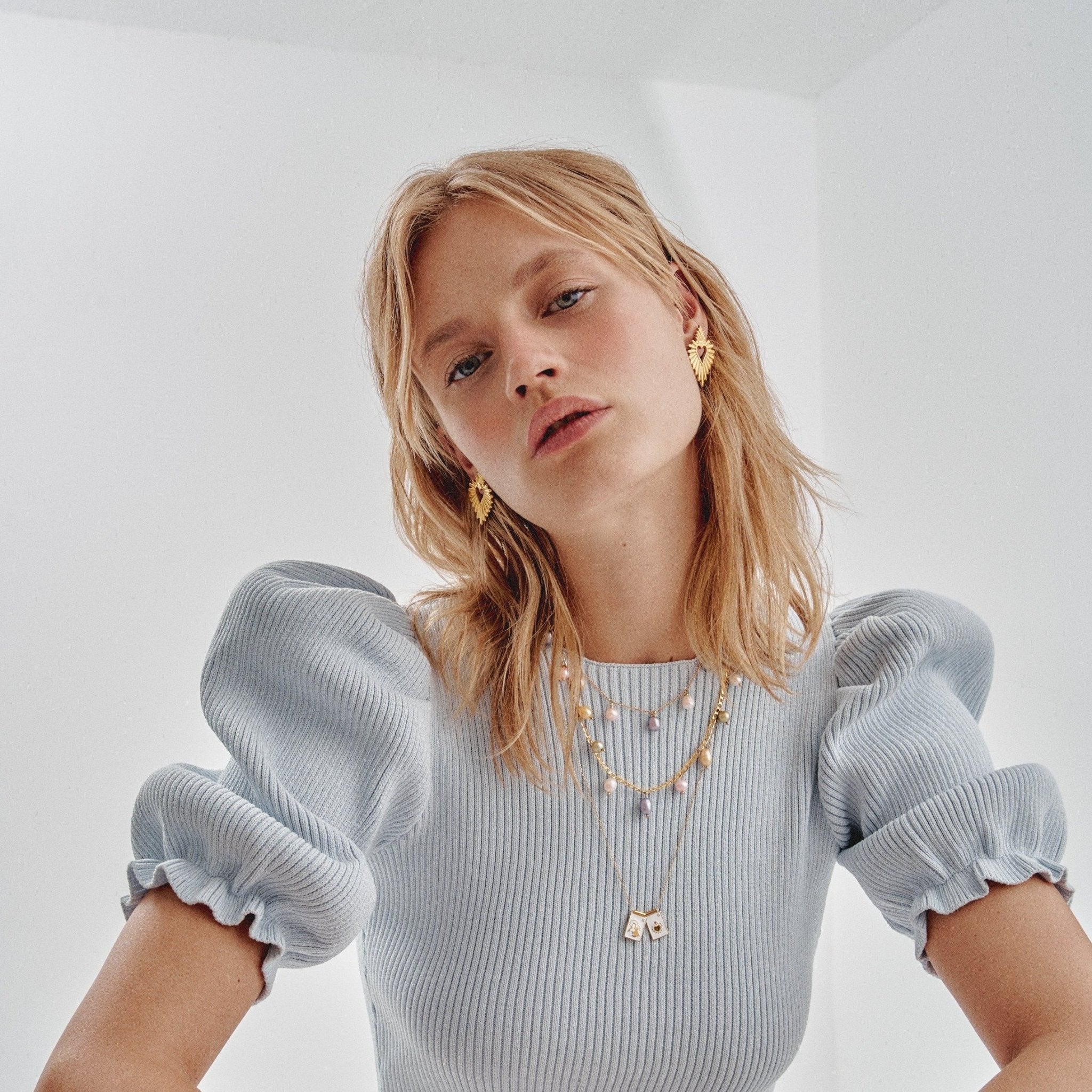 'ARENA' Colored Pearls Necklace - Ibiza Passion