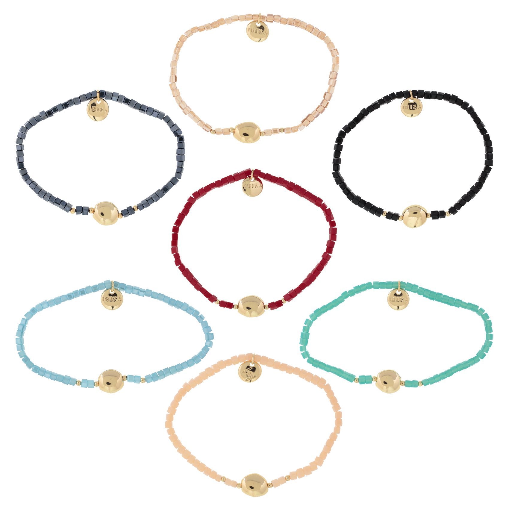 'LILI' Crystal Bracelet - One Bead- - Ibiza Passion