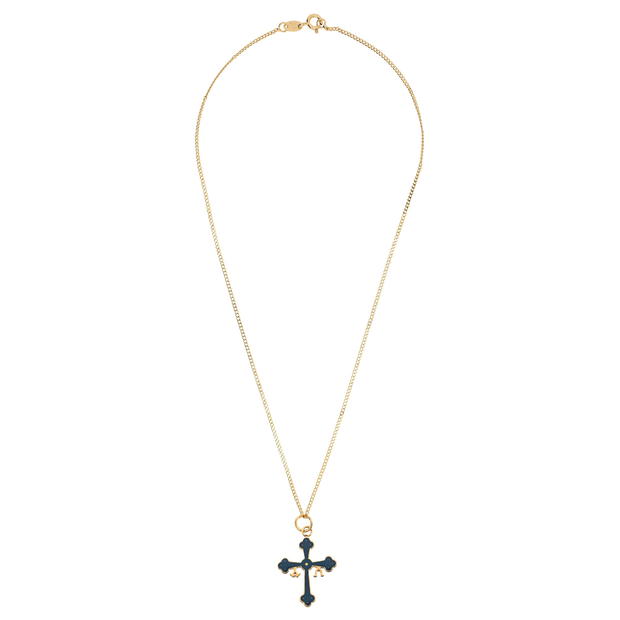 ALPHA & OMEGA CROSS Necklace