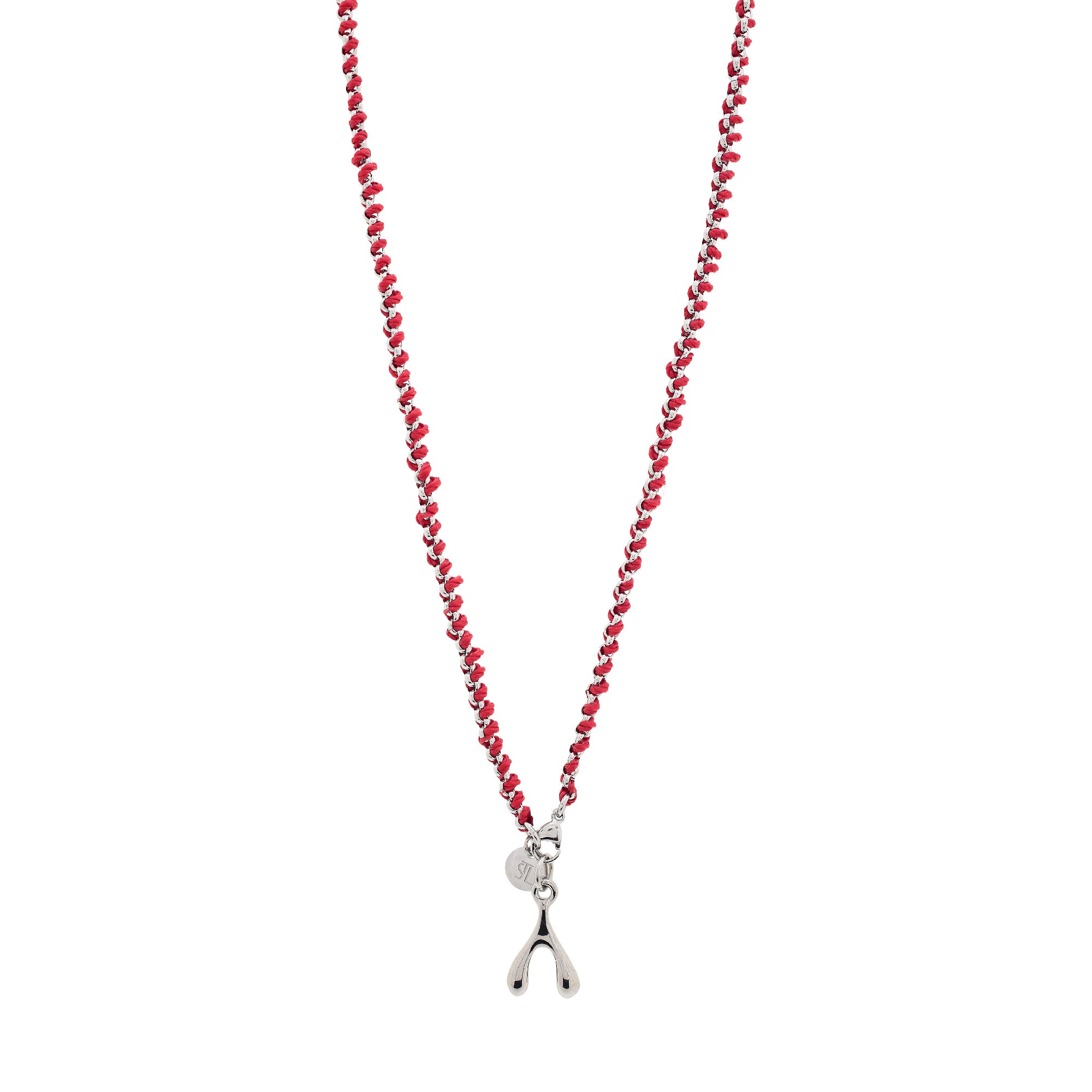 AMÉLIE Necklace - Red & Silver-