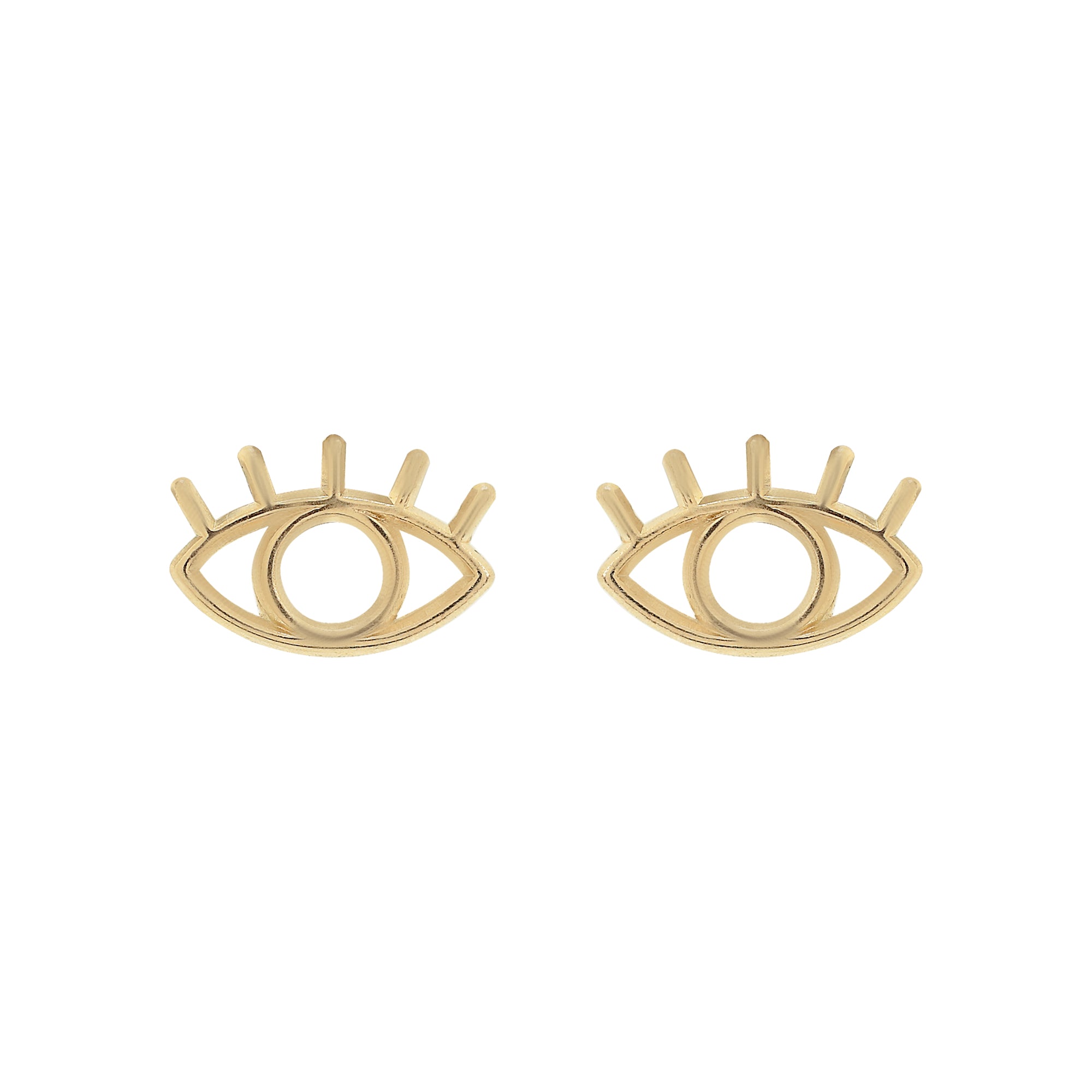 'EMMA' EYE EARRINGS - Ibiza Passion