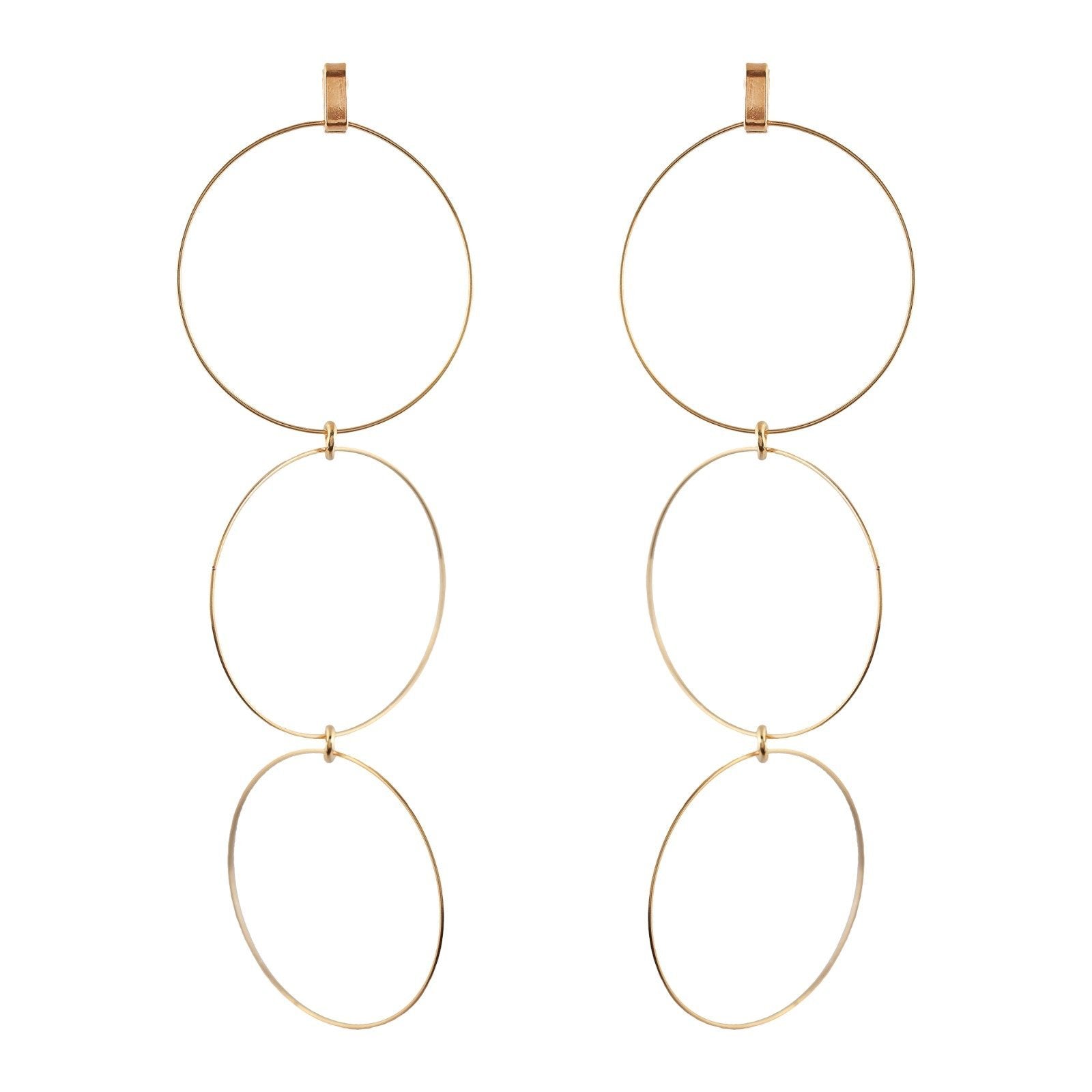 'BOUNCE BACK' Triple Hoops - Ibiza Passion